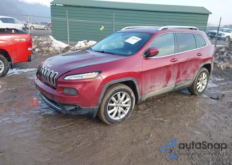 2015 Jeep Cherokee Limited from USA, damaged, VIN 1C4PJMDS1FW751290